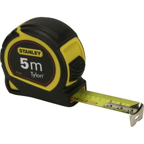 Stanley flessometro bi-material mt. 5x19 mm. (12 pezzi) - Stanley