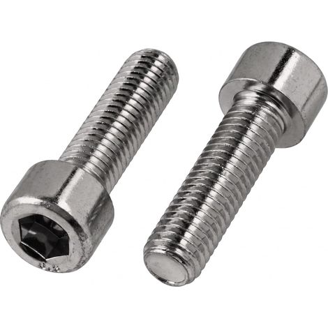 Vis à Tête Cylindrique Six Pans Creux M8 x 30 Zingué Lot de 50 pièces (1/5)