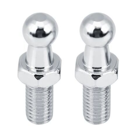 Rotules de vérin automobile M8 – Lot de 2 pièces avec goujons à billes de 8 mm et joints rotulés pour amortisseurs à gaz
