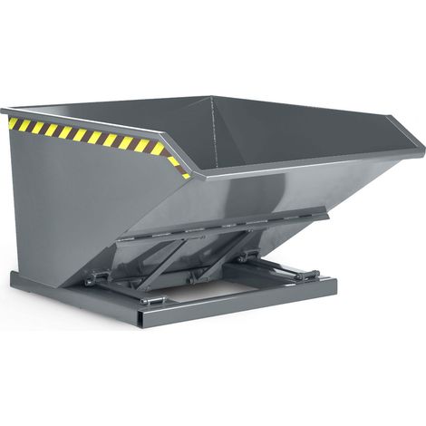 RR Industrietechnik Muldenkipper Typ RTK-75 1200x1450x780mm 750dm³ RAL 7005 Mausgrau