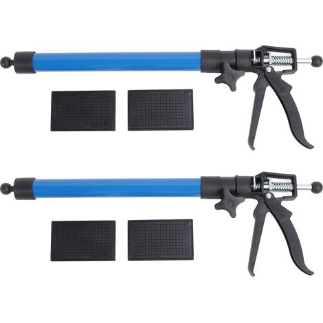 Tige de Support de cric de troisième main, 2 pièces, pour installation d'armoire, capacité de charge de 30kg, poteau télescopique, projet domestique (1/5)