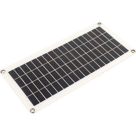 10-W-Solarpanel aus polykristallinem Silizium mit zwei USB-Ausgängen für Motorräder, Boote, Traktoren, Anhänger, LKWs, Rasenmäher und Wohnmobile, 30-A-Controller (1/5)