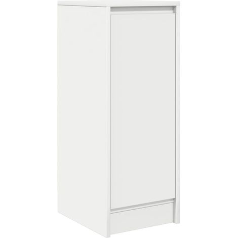 Maison Exclusive - Credenza Bianca 29,5x34x76 cm in Legno Multistrato
