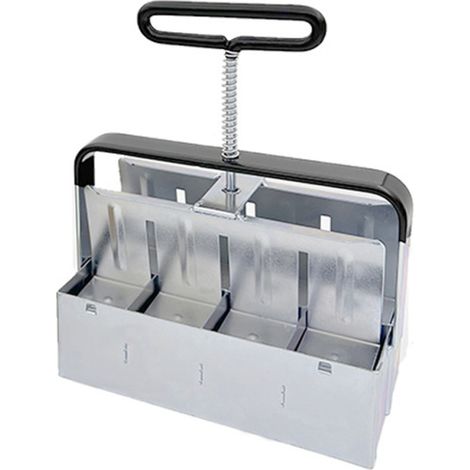 Outil manuel pour fabriquer des blocs de terreau de semis (8 x 2 pouces), idéal pour le jardinage et le rempotage. (1/5)