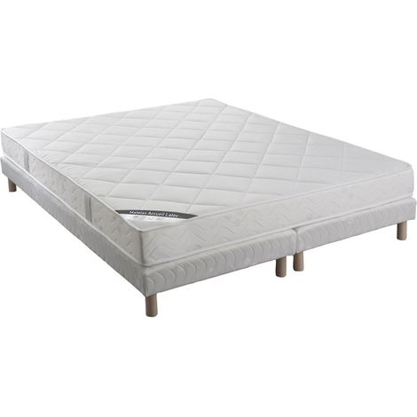 Ensemble Matelas spécial confort ep15cm 160x200cm + Sommier