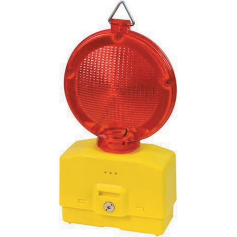 LAMPEGGIANTE P/CANTIERE LUCE ROSSA S/BATTERIA (1/2)