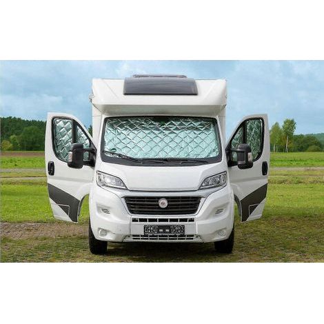 Pare-soleil thermique intérieur pour pare-brise de voiture, kit de pare-soleil pour vitre relevable, compatible Fiat Ducato 2006-2022