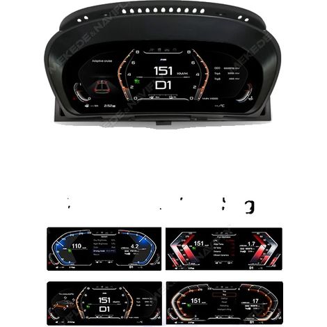 Digitales Dashboard, LCD-Bildschirm, Plug-and-Play-Kompatibilität, Für X5 E70 (1/2)