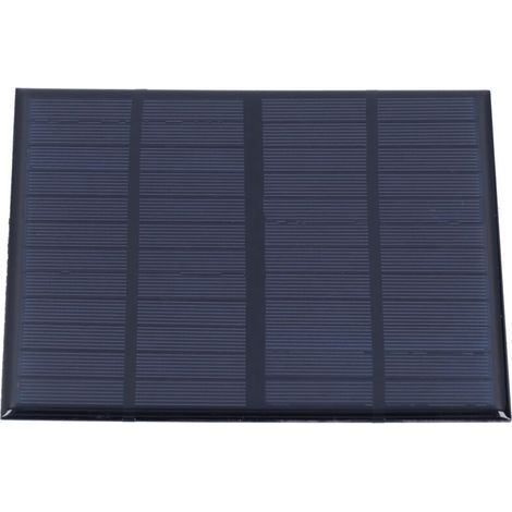 Solarmodul mit Batteriezellen, DIY-Bausatz, elektronische Komponente, 3 W, DC 12 V, 145 x 145 mm (1/4)