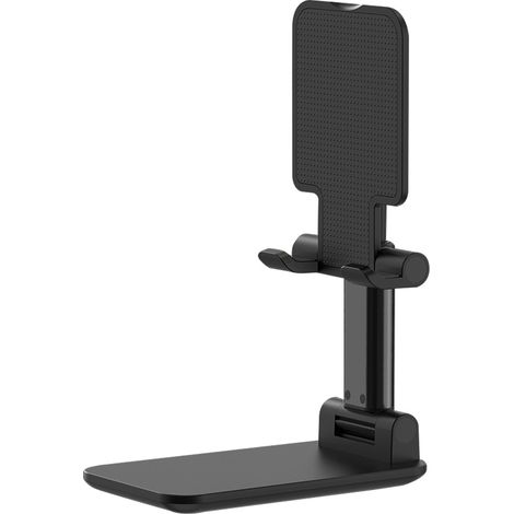 Support de téléphone de bureau, pliable, portable et réglable, pour tablette et téléphone portable, station de charge, support de bureau robuste pour iPhone (1/5)