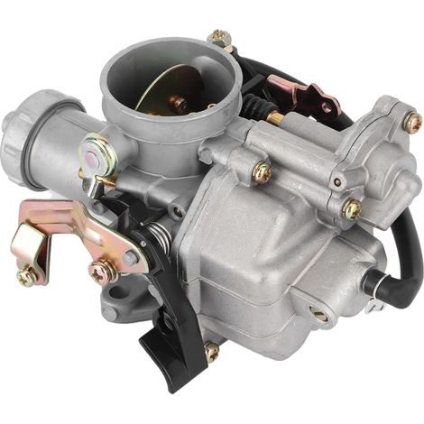 Carburateur de remplacement en aluminium pour moto, compatible avec les moteurs 125cc et 300cc de quad, scooter, SSV et karting. (1/5)