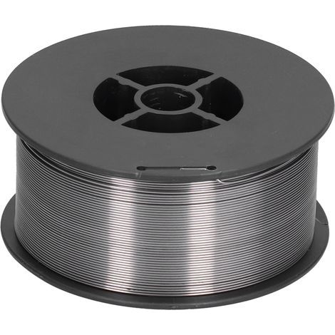 Fil à souder sans gaz E71TGS pour acier au carbone, bobine de soudure avec âme décapante, 1.0mm, idéal pour projets DIY et soudage manuel. (1/5)