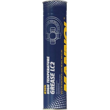 Mannol – Graisse haute température LC 2 bleue 400 g – Champ de température -35°C à +170°C – Cartouche pour applications industrielles (1/4)
