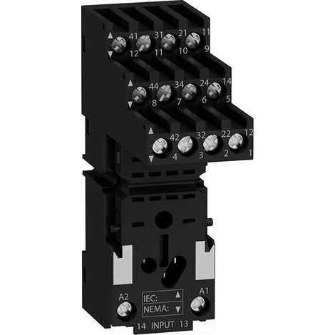 Schneider RXZE2S114M base relé RXM4 10A 4NANC