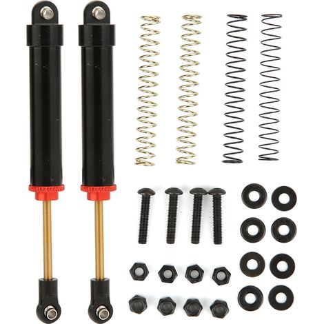 Amortisseur 100mm pour RC 1/10, compatible SCX10 90046 TRX-4, pièce de suspension noire (1/5)