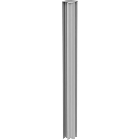 Eckprofil Rankgitter/Sichtschu tz für DaVinci silber-metallic