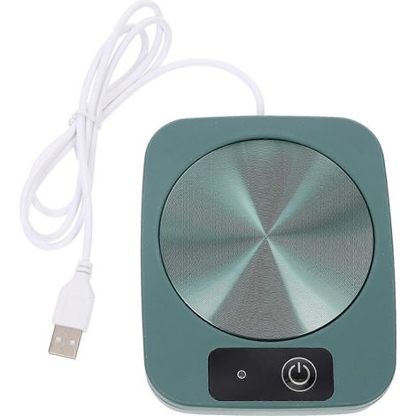 Chauffe-tasse USB pour tasses et café, idéal pour la maison et le bureau.-13X10.5X2CM-Green