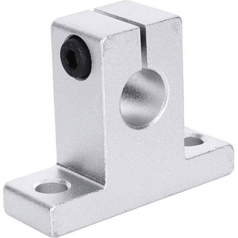 Support De Guide Rail - SK10 - Pour Arbre Diamètre 10 Mm - En Alliage D'aluminium - 4 Pièces (1/4)