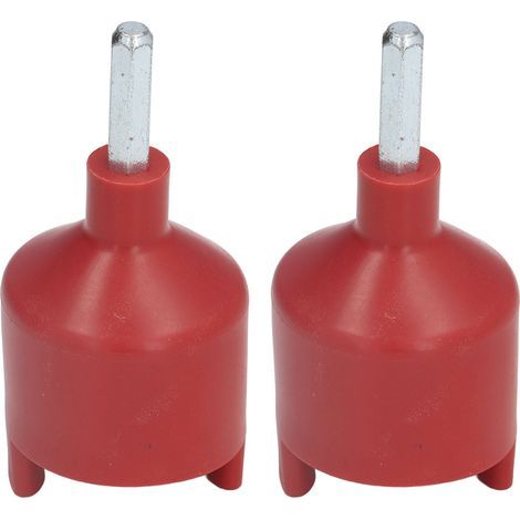 Electric fence insulating mounting sleeve, 2 pieces, plastic electronic installation tools for farm (1/5)