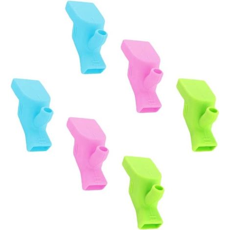 Wasserhahnverlängerungsset – Kinder-Wasserhahnverlängerung – Handwaschbar – Spritzwassergeschützt – 7,5 cm – In verschiedenen Farben erhältlich (1/5)
