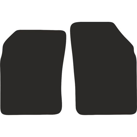 Tapis de sol avant basiques en velours pour : Nissan Micra K11 hatchback (1992-2003) (1/2)