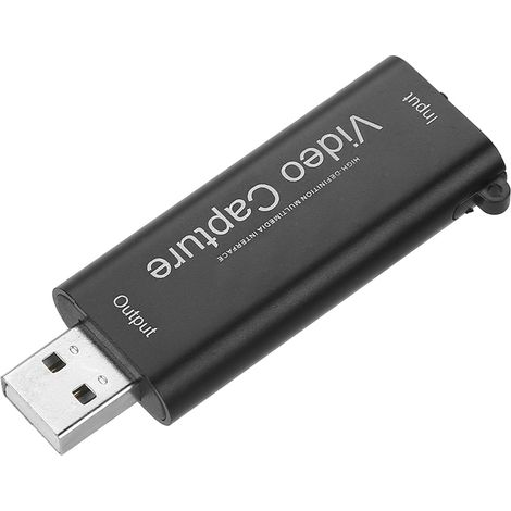 Boîtier d'acquisition vidéo HD 4K/1080p HDMI vers USB 2.0 pour l'enregistrement de jeux en streaming sur PS4 (1/5)