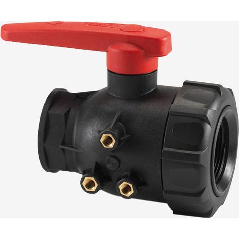 Vanne 70 L/min avec raccord pour bacs grands volumes 310 L à 500 L - Gilac
