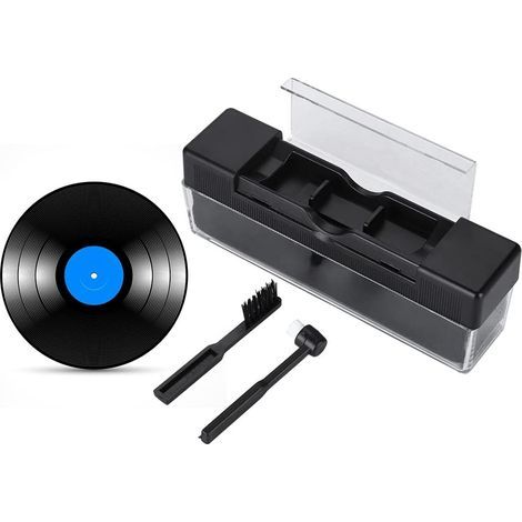Reinigungsbürste für Vinyl-Schallplatten, antistatische Bürste zur Reinigung von Audio-Schallplatten und zum Abstauben von Plattenspielern. (1/5)