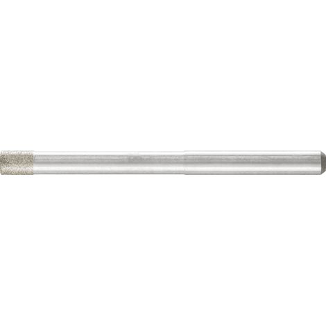 PFERD TOOLS Diamant-Schleifstift Zyl. Ø3,0mm SchaftØ3 mm D64 (fein) zum Schleifen von Bohrungen/Radien 5 Stk (1/5)