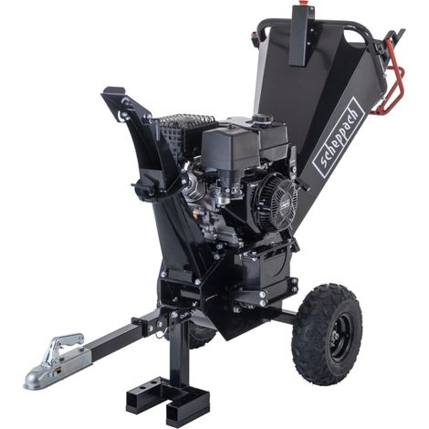 Scheppach Broyeur thermique PGS420E - moteur 4 temps - 12 CV - 420 cm³ - capacité de coupe 120 mm - démarrage électrique - 2530 tr/min