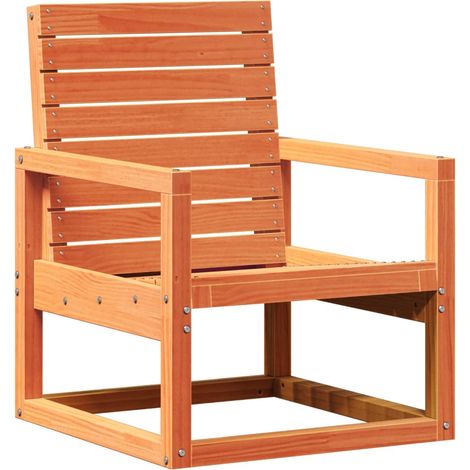 Maison Exclusive - Gartenstuhl Wachsbraun 57,5x63x76 cm Massivhol