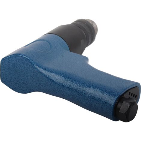 Perceuse pneumatique 1/4 po robuste réversible CW CCW à une main, 1800 tr/min, échappement avec silencieux (1/5)