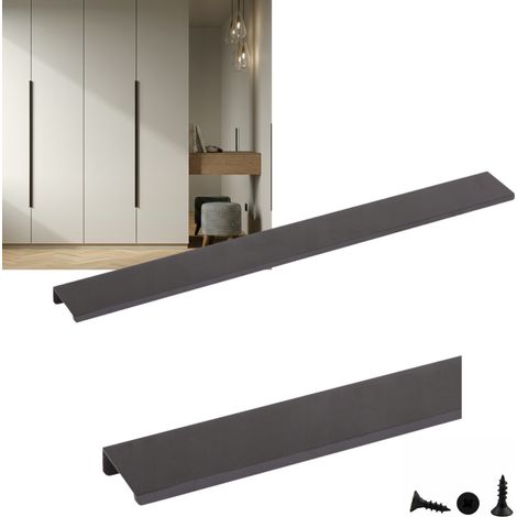 AKS Innenkantengriff Größe 576 schwarz MAT (1/5)