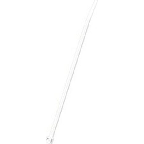 Brida blanca Unex 2244. 4.8mm x 188mm. Bolsa 100unds.