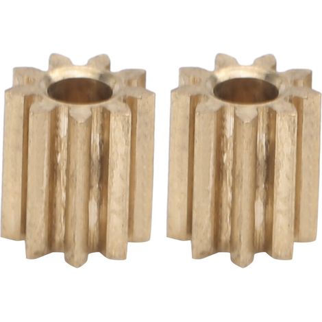 2 pièces pignon engrenage, 9 dents en laiton 5 mm, pignon moteur remplacement pour modules Duplo Intelli Lok 0,5