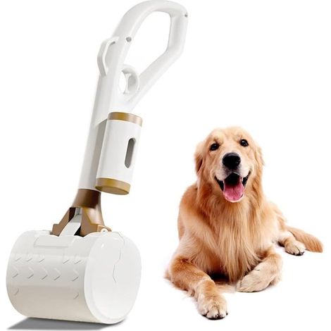 Paletta portatile per escrementi di cane (33 cm), dimensioni pratiche per cani, passeggino per cani di piccola, media e grande taglia, design leggero per escrementi di cane (1/5)