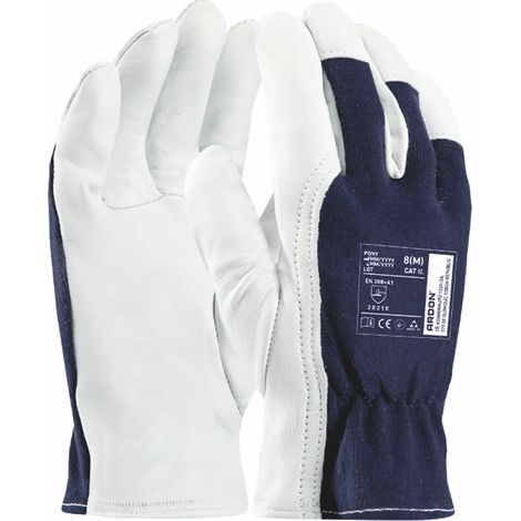 Ardon Sicherheits-/Ponyhandschuhe – lederverstärkte Handschuhe 10