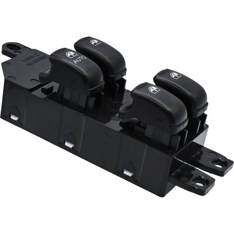 93570-26100 Interrupteur à bouton de régulateur de vitre de voiture, convient aux Hyundai Santa Fe 2002-2006, contrôle la montée et la descente des vitres électriques, le côté conducteur peut contrôle