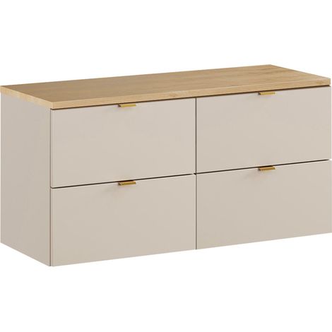 Mobile bagno senza lavabo Azel cachemire 120cm (1/5)