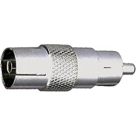 Adattatore macho RCA a TV-PAL femmina. Electro DH 10.553/MF 8430552010653