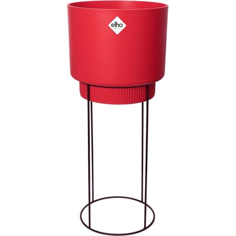 Elho B.for Studio Round 30 Brilliant Red Vaso Rotondo (1/5)