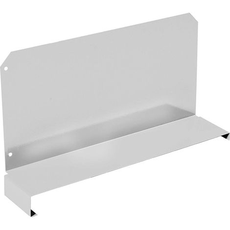 Séparateur de bride pour rayonnage Simonrack blanc 600 x 200 mm (1/2)