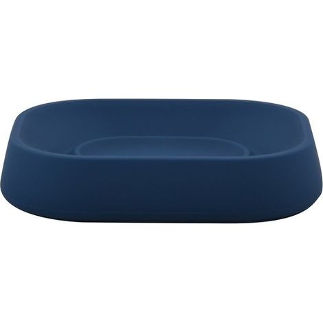 Porte Savon ASTI Soft touch Bleu Foncé MSV (1/3)