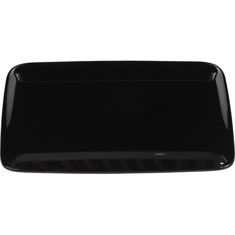 Cache universel pour prise d'air de capot, adapté à la modification, au remplacement et à la rénovation de voitures, noir brillant. (1/5)