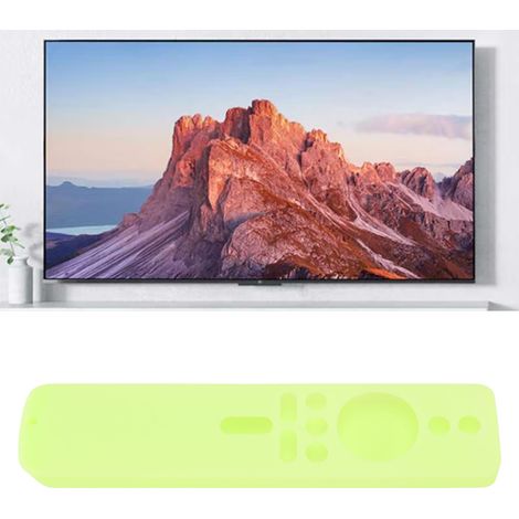 Kompatibel mit dem neuen Xiaomi TV Stick 4K (2022): Schutzhülle aus fluoreszierendem grünem Silikon. (1/5)