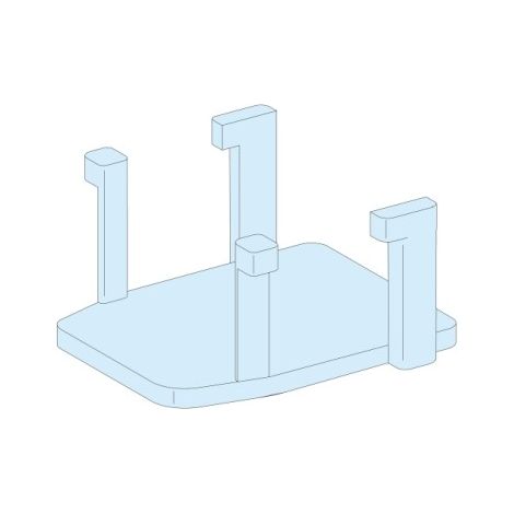 12 Supporti Otturatori Linergy (Schneider Cod. Lvs01109)