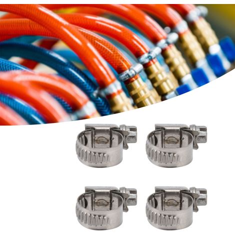 30 pièces par paquet, colliers de serrage de style allemand, colliers de serrage flexibles de style allemand, 8-16 (1/5)