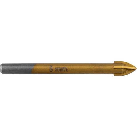 Universeller Bohrer graphite 8 mm titannitrid langlebig