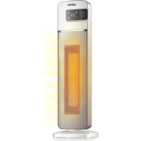Stufa elettrica a torre con display a LED tocuh screen 2000W (1/5)