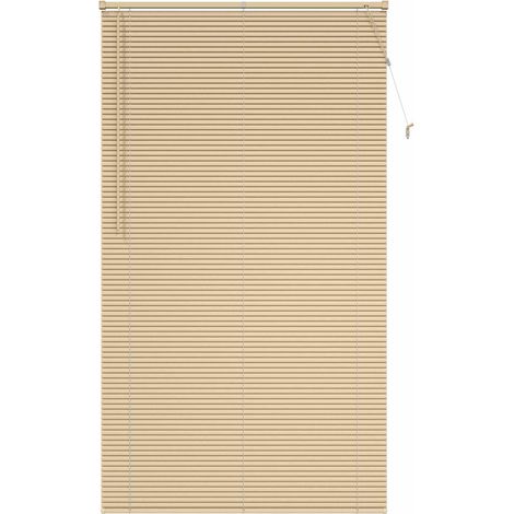 Maison Exclusive - Tenda Veneziana Marrone Chiaro con Motivo 213 x 110 cm 25 mm